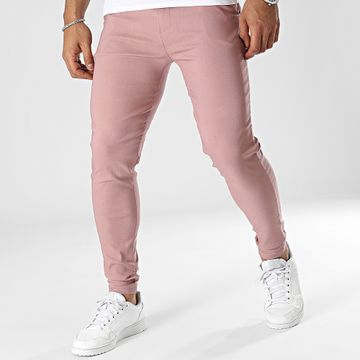 Frilivin - Pantalón chino rosa
