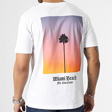 Luxury Lovers - Miami Zapatillasball Oversize Camiseta Large Blanco
