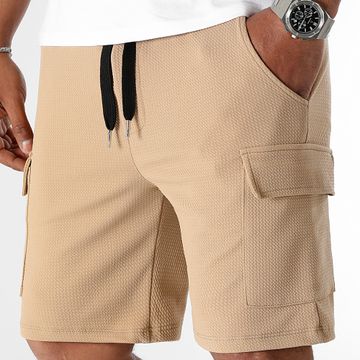 LBO - Bermuda Cargo Texturizada 0181 Beige