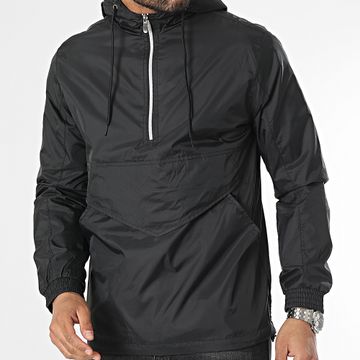 Urban Classics - Cazadora con capucha TB1019 Negro