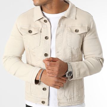LBO - 0052 Cazadora vaquera Denim Beige