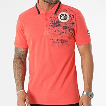 Geographical Norway - Polo de manga corta naranja