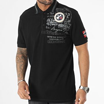 Geographical Norway - Polo de manga corta Negro