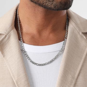 LBO - Collar Figaro 5.5mm Plata
