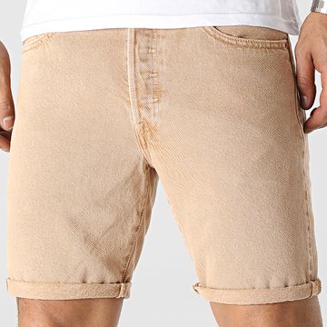 Levi's - 501® Hemmed Neutrals Pantalones cortos vaqueros Beige oscuro