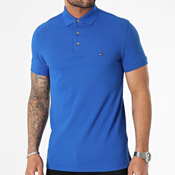 Tommy Hilfiger - Polo Manga Corta 1985 Slim 7771 Azul Real