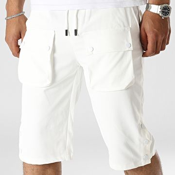 John H - Bermudas Cargo Beige Claro