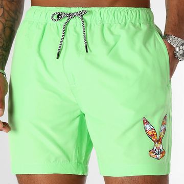 Looney Tunes - Bugs Bunny Graff Bermuda Verde Fluo
