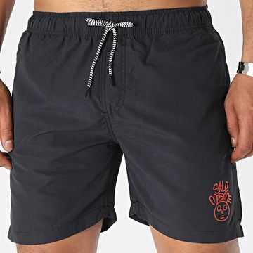 Sale Môme Paris - Shorts de baño Toto Negro Rojo