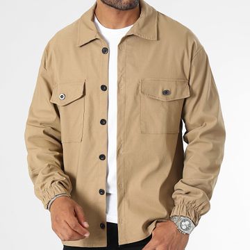 LBO - Sobrecamisa Con Bolsillos 0294 Beige