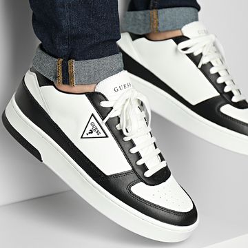Guess - Zapatillas FM7SILLEA12 Blanco Negro