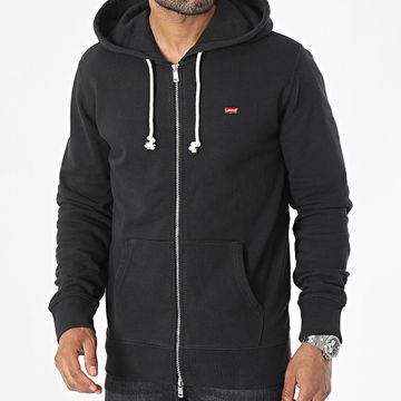 Levi's - Sudadera con capucha y cremallera 34584 Negro