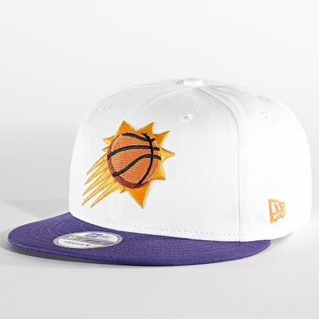 New Era - Gorra 9Fifty Crown Team Phoenix Suns Snapback Blanco Violeta
