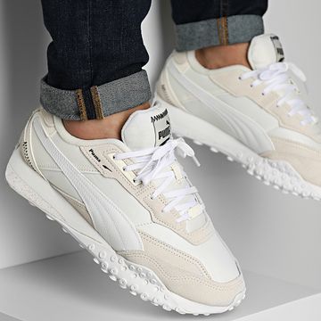 Puma - Baskets Blktop Rider 392725 Warm White Puma Blanco