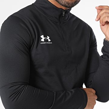 Under Armour - Sudadera con cuello de cremallera 1379588 Negro
