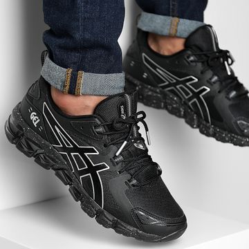 Asics - Zapatillas Gel Quantum 180 1201A865 Negro Plata Pura