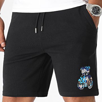Teddy Yacht Club - Essentials Art Series Pantalón corto de chándal azul Negro