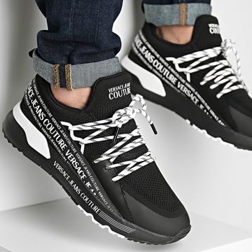 Versace Jeans Couture - Fondo Dynamic Zapatillas 75YA3SA3 Negro Blanco