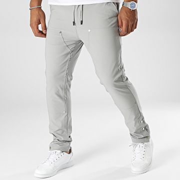 John H - Pantalones de chándal grises
