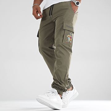 Looney Tunes - Taz Graffiti Pantalones cargo Caqui Verde