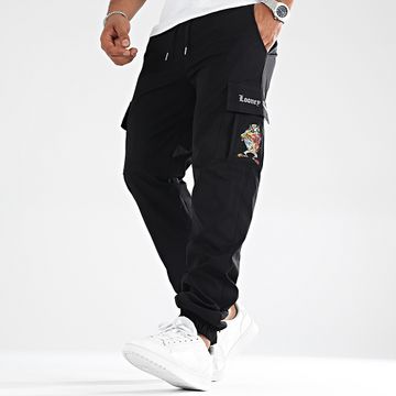 Looney Tunes - Taz Graffiti Pantalones cargo Negro