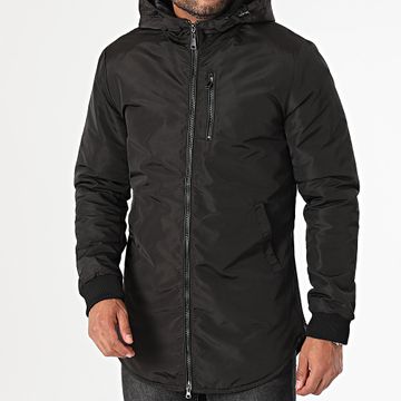 LBO - Parka con capucha 0387 Negro