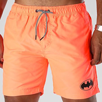 DC Comics - Bañador Logo Naranja Fluo
