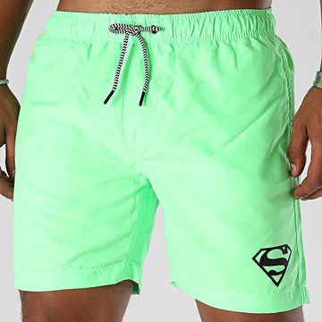 DC Comics - Bañador Logo Verde Fluo Negro