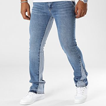 Black Industry - Vaqueros Slim Lavado Azul