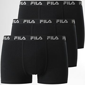 Fila - Juego de 3 calzoncillos negros FU5004