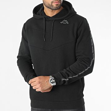 Kappa - Sudadera con capucha Imagino Logo 321J5TW Negro
