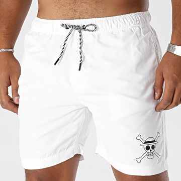 One Piece - Bañador Logo Blanco