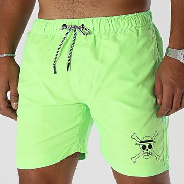 One Piece - Bañador Logo Verde Fluo