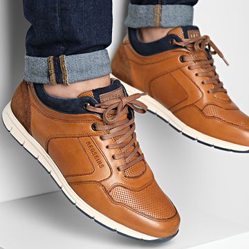 Redskins - Sureto NT3412P Zapatillas Cognac Navy