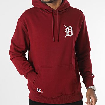 New Era - League Essentials Sudadera con capucha Detroit Tigers 60416433 Burdeos