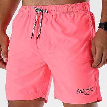 Sale Môme Paris - Shorts de baño Fluo Pink Script