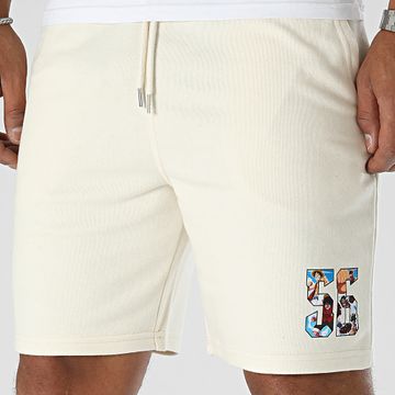 One Piece - Luffy Pantalón Corto Beige