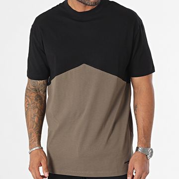 Armani Exchange - Camiseta 6RZMLC-ZJ9JZ Negra Marrón