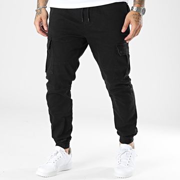 2Y Premium - Pantalones cargo negros