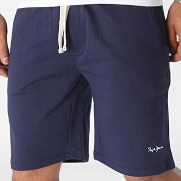 Pepe Jeans - Pantalón corto Terry Navy