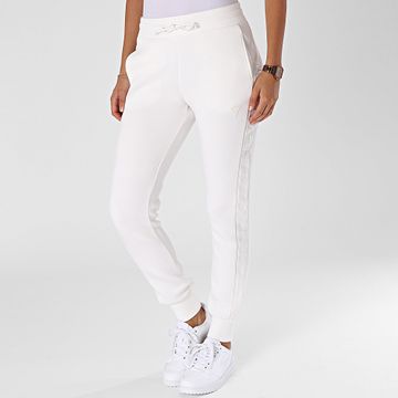 Guess - Pantalones de chándal con banda para mujer V2YB18-K7UW2 Beige
