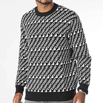 Emporio Armani - Jumper 6R1MU2 Negro Blanco