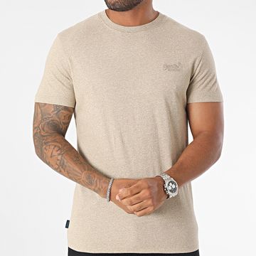 Superdry - Camiseta Vintage Logo Bordado M1011245A Beige