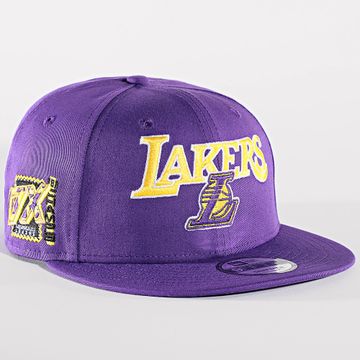 New Era - Los Angeles Lakers Snapback Cap 9Fifty Patch Purple