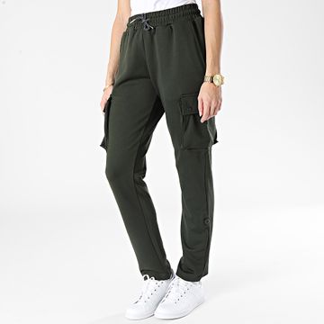 Classic Series - Pantalones Cargo Mujer Caqui Verde