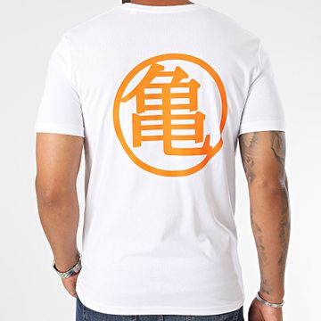 Dragon Ball Z - Volver Kame Kanji Blanco Naranja Camiseta