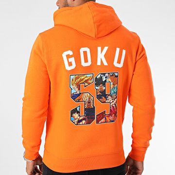 Dragon Ball Z - Sudadera Back Goku Naranja
