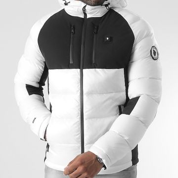 Comme Des Loups - Andorra Blanco Negro Chaqueta con capucha