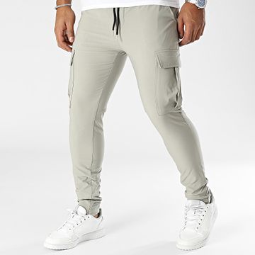 Frilivin - Pantalones Cargo Grises