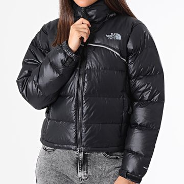 The North Face - Abrigo 2000 Retro Nuptse de mujer A831F Negro